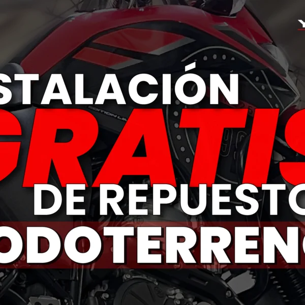 GRATIS INSTALACIÓN DE REPUESTOS PARA XTZ