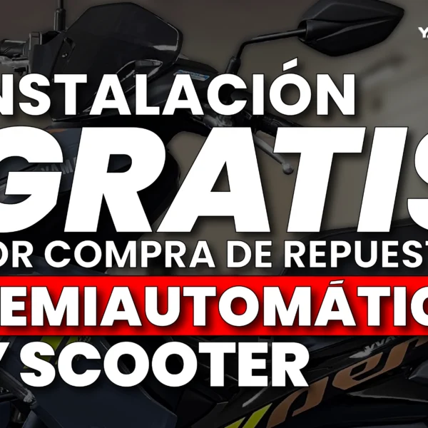 Gratis Instalación Repuestos Scooter 2025 en Tolima
