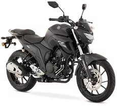 fz250-Yamaha negra -nuevos.-Colores-motocicleta-moto fz